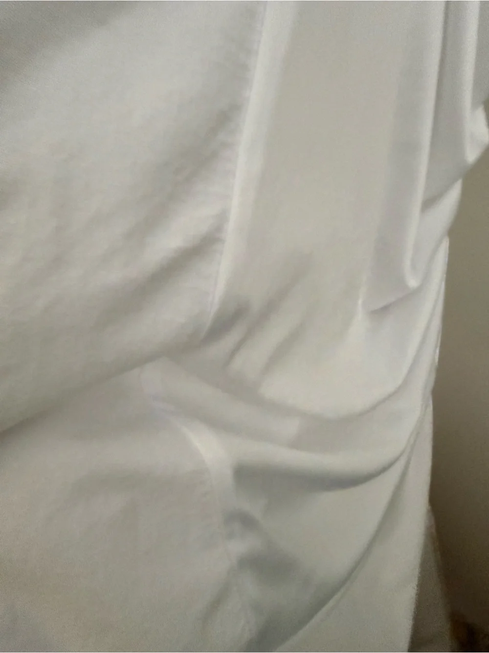 White Mattress protector - Soft Fitted size TWIN